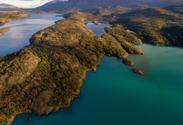 Scenic Patagonian landscape featured at Patagonia Camp.